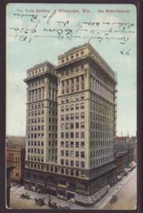 Wells Building,Milwaukee WI Postcard 4408