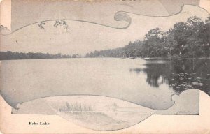 North Water Gap Pennsylvania Echo Lake Scenic View Vintage Postcard AA16776