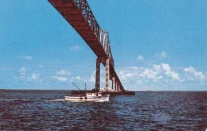 Sunshine Skyway Bridge - Lower Tampa Bay FL, Florida