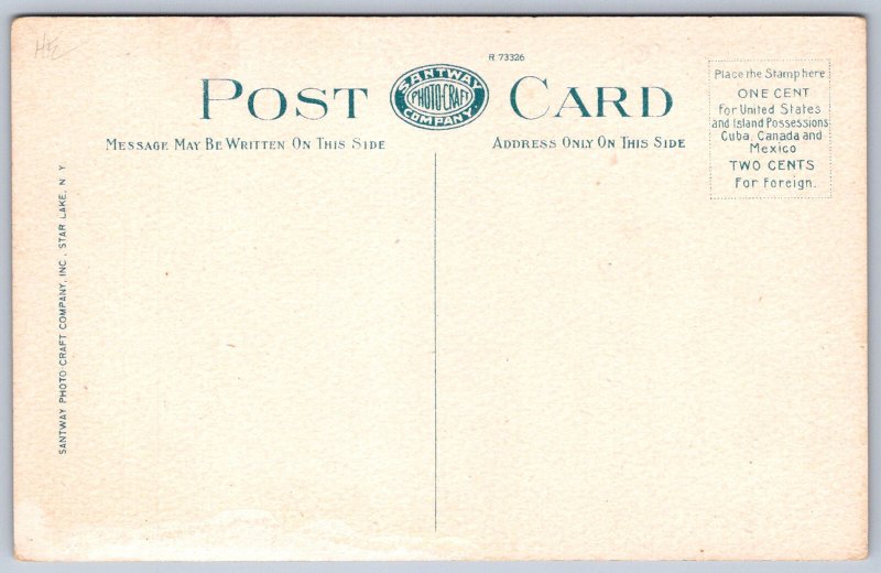 K22/ Alexandria Bay Thousand Islands New York Postcard c10 St James Hotel 172