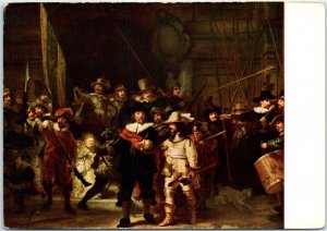 M-57585 Rembrandt van Rijn The Nightwatch Rijksmuseum Amsterdam Netherlands