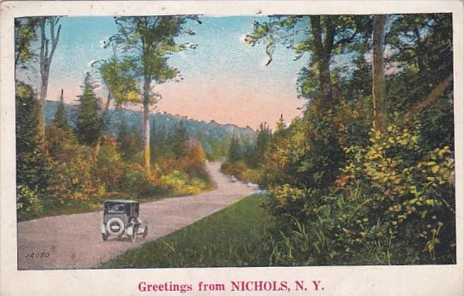 New York Greetings From Nichols