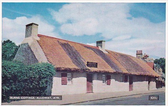 Scotland Ayr Burns Cottage Alloway