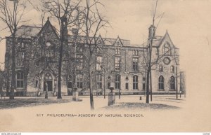 PHILADELPHIA , Pennsylvania , 00-10s ; Academy of Natural Sciences