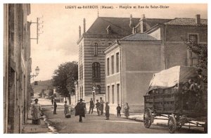 France  Ligny en Barrois  (Meuse) Hospics st Rue de Saist Dixler