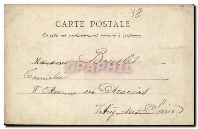 Tours surroundings - Marmoutiers - L Abbaye - Old Postcard