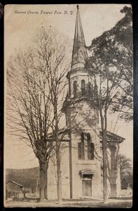 Vintage Postcard 1907-1915 Baptist Church, Painted Post, New York (NY)