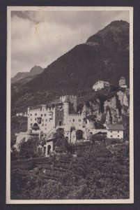Vintage postcard Merano South Tyrol Italy Castello Fontana Schloss Brunnenburg
