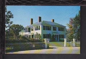 Emerson's Home,Concord,MA Postcard BIN 