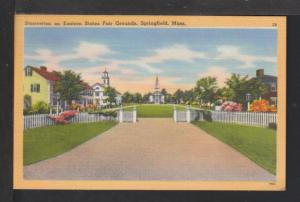Eastern States Fair Ground,Springfield,MA Postcard 