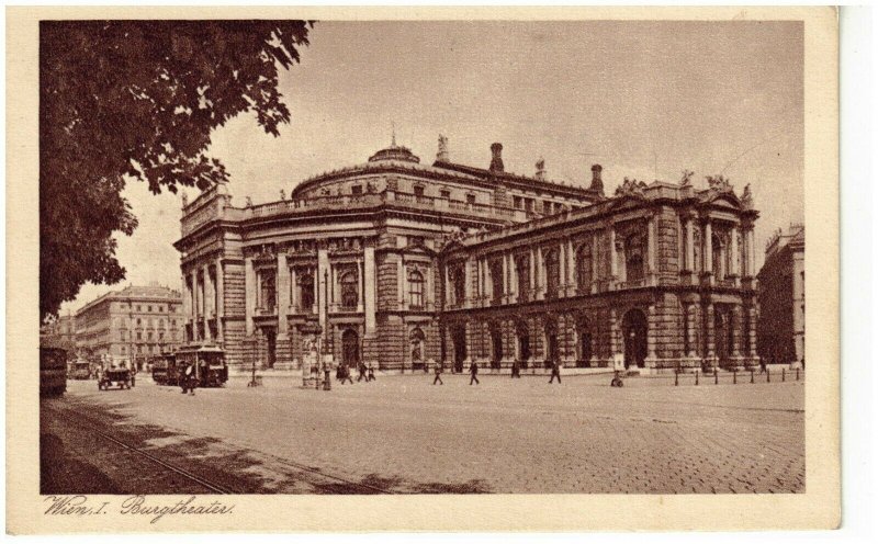 Wien I. Burgtheater Autriche non circulée  6139