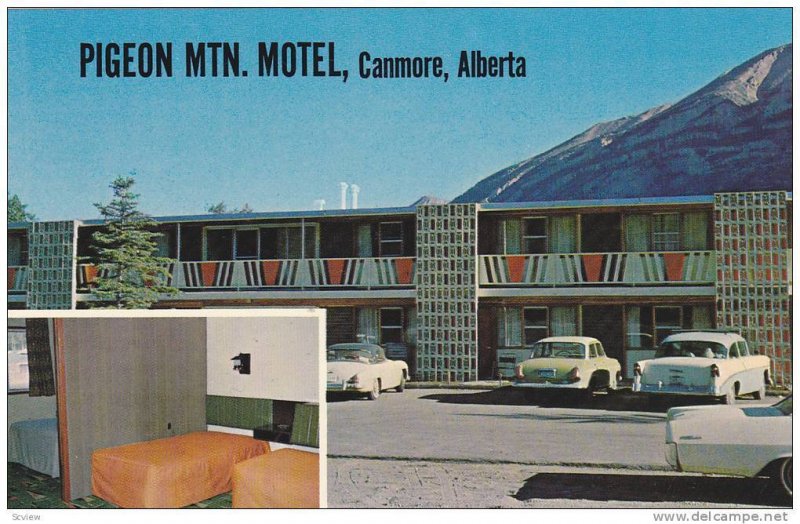 Pigeon Mountain Motel , CANMORE , Alberta , Canada , 50-60s