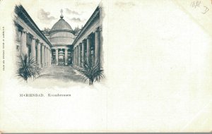 Czech Republic Kreuzbrunnen Marienbad Mariánské Lázně Vintage Postcard 07.12