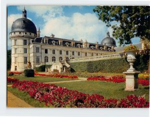 Postcard Jardin de la Duchesse, Château de Valençay, France