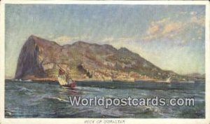 Rock of Gibraltar Gilbraltar Postcard