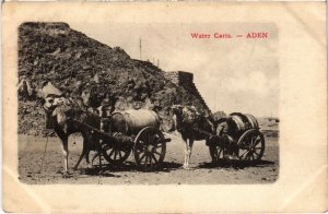 PC WATER CARTS ADEN YEMEN (a32276)