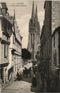 CPA QUIMPER Rue Sainte-Catherine (144010)
