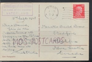 Genealogy Postcard - Dron - Bedford, Halifax, Nova Scotia, Canada  RF4388