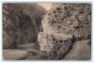 1913 The Verdon And Chaudanne Gorges Castellane BA France Posted Postcard