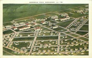 Aerial View Barksdale Field Shreveport Louisiana 1920s Postcard Kropp 20-6803