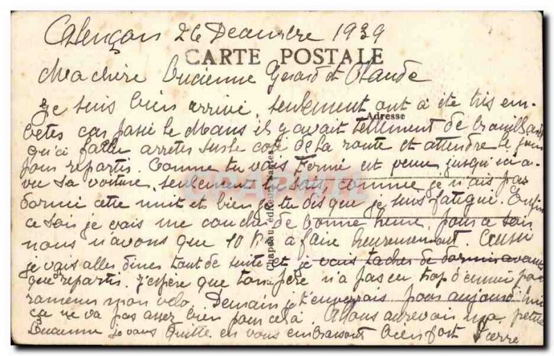 Guerande Old Postcard La Porte Saint Michel 15th