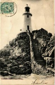 CPA AK JERSEY Corbiere Light House LIGHTHOUSE PHARE (707838)