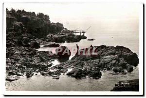 Old Postcard Pornic La Cote Rocky