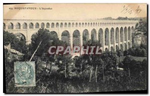 Old Postcard Roquefavour Aqueduct