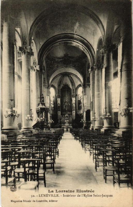 CPA  Luneville - Lunéville - Interieur de l'Eglise Saint-Jacques  (484204)