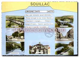 Modern Postcard Souillac station tourism