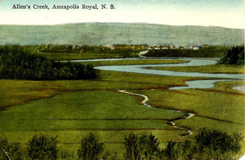 Canada - Nova Scotia, Annapolis Royal. Allen's Creek