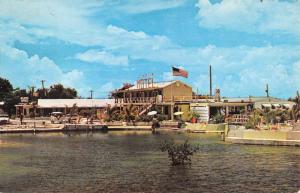 Key West Florida Gill Motor Inn Waterfront Vintage Postcard K91420