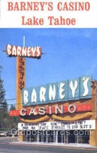 Barney's Casino Gambling Unused 