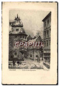 Old Postcard Mainz