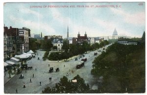 Washington, D.C., Looking Up Pennsylvania Ave. From 9th St.