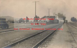 Depot, California, Montague, RPPC, Southern Pacific Railroad Station, No 3442