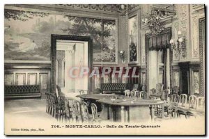 Old Postcard Casino Venetian Room of Thirty Forty