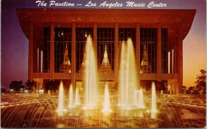 Los Angeles Music Center CA The Pavilion Unused Vintage Postcard F65