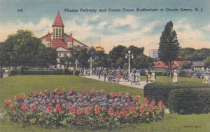 New Jersey Ocean Grove Pilgrim Pathway And Ocean Grove Audeitorium At Ocean G...