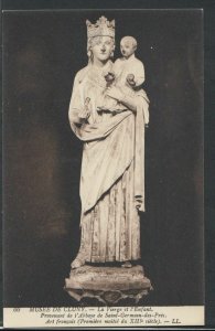 France Postcard - Musee De Cluny - La Vierge et L'Enfant, Provenant...  RS9632