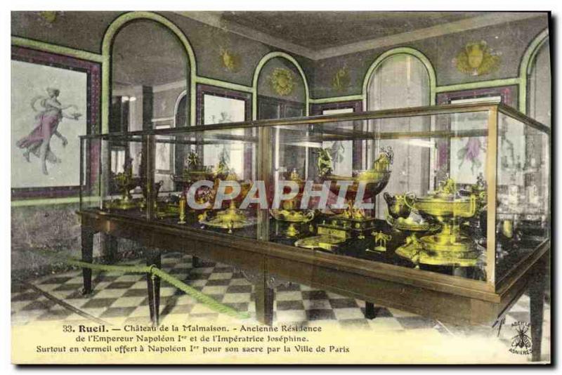 Old Postcard Rueil Malmaison Chateau of Old Residence of the Emperor Napoleon...