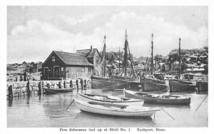 Five fishermen  Rockport, Massachusetts  