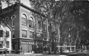 Savings Bank Building - Springfield, Vermont VT  