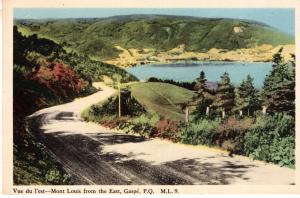 Vintage Postcard,  Mount St Louis. Gaspe,   Qc.