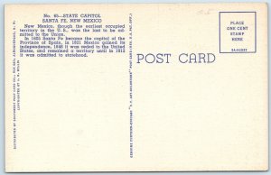 1935 Santa Fe, NM New Mexico State Capitol Pueblo Greek Revival Kruger PC A250