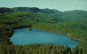 Postcard Island Lake Fishermen's Lodges Campgrounds Largest Lakes On Grand Mesa