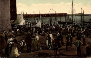 Panama Canal The Market Place At Colon and The Atlantic Entrance To The Canal