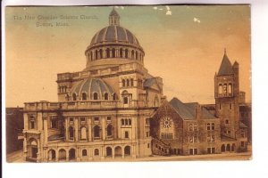 New Christian Science Church Boston Massachusetts, Robbins Bros. Flag Cancel