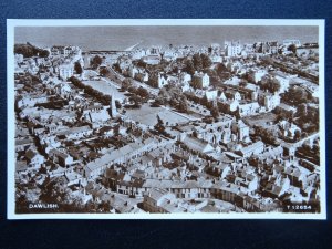 Devon Aerial View DAWLISH Town - Old RP Postcard by Aero Pictorial Ltd T12654