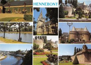 BR25661 Hennebont Les Haras les jardins des remparts 2 scans  france